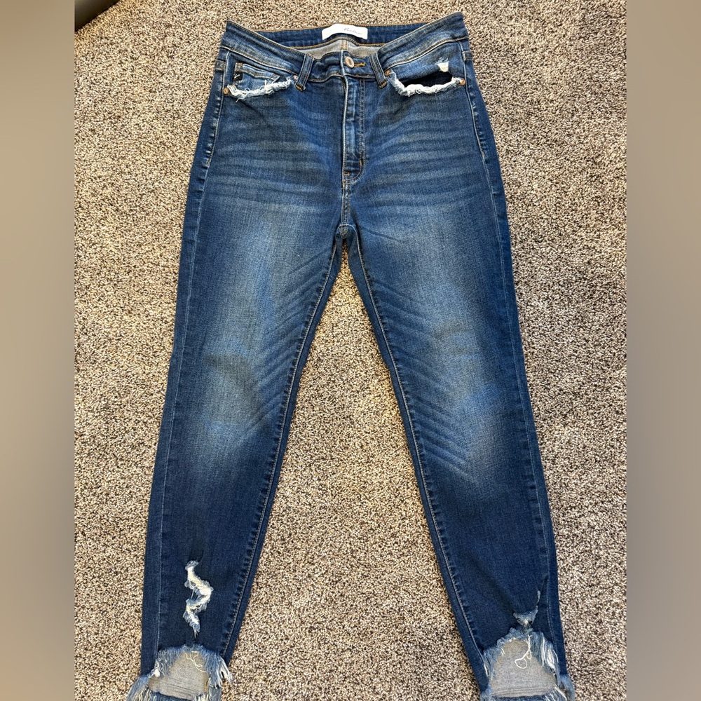 KanCan Dark Blue Denim Jeans